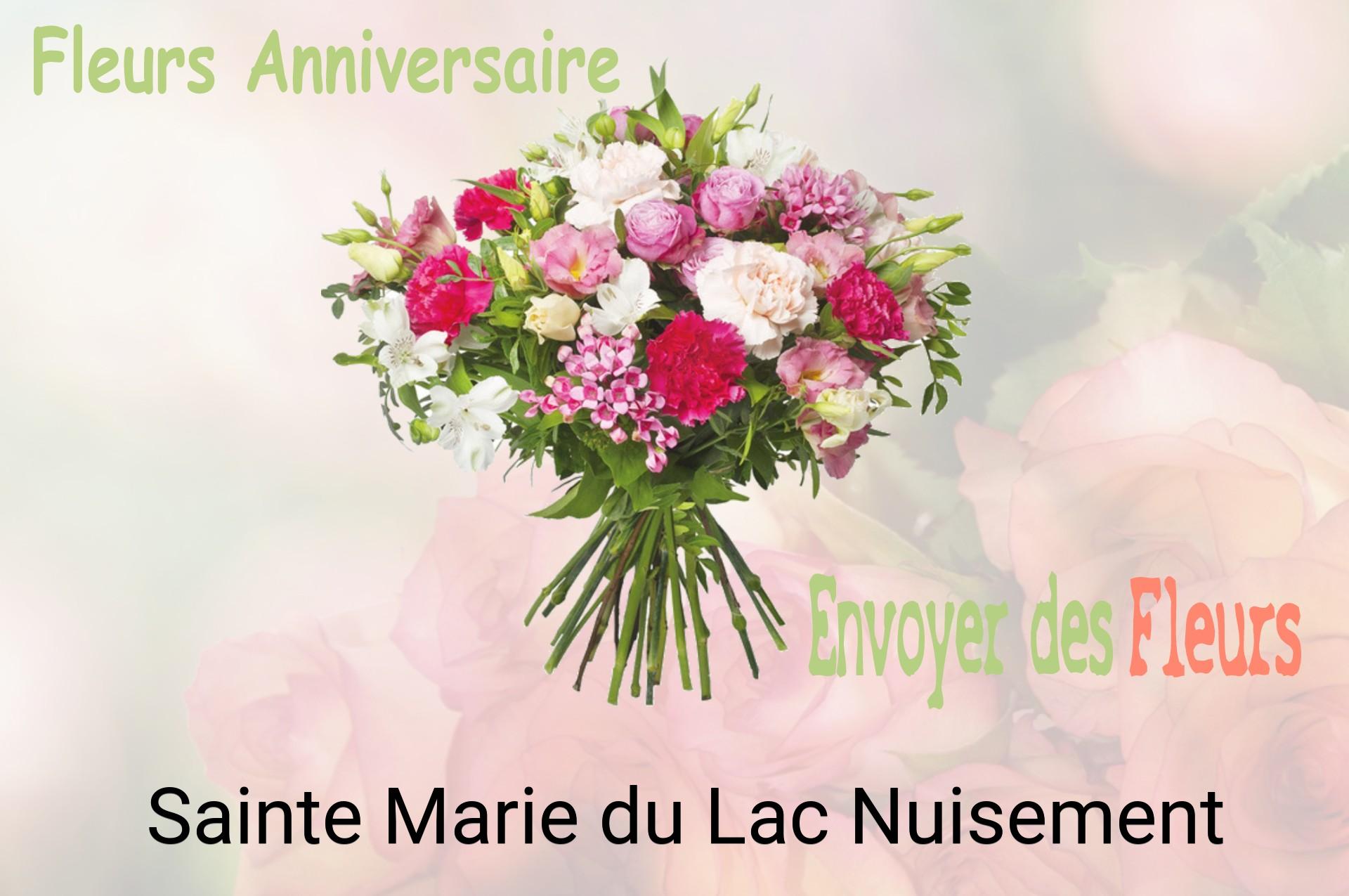 Bouquet de fleurs d’anniversaire livré à Sainte-Marie-du-Lac-Nuisement