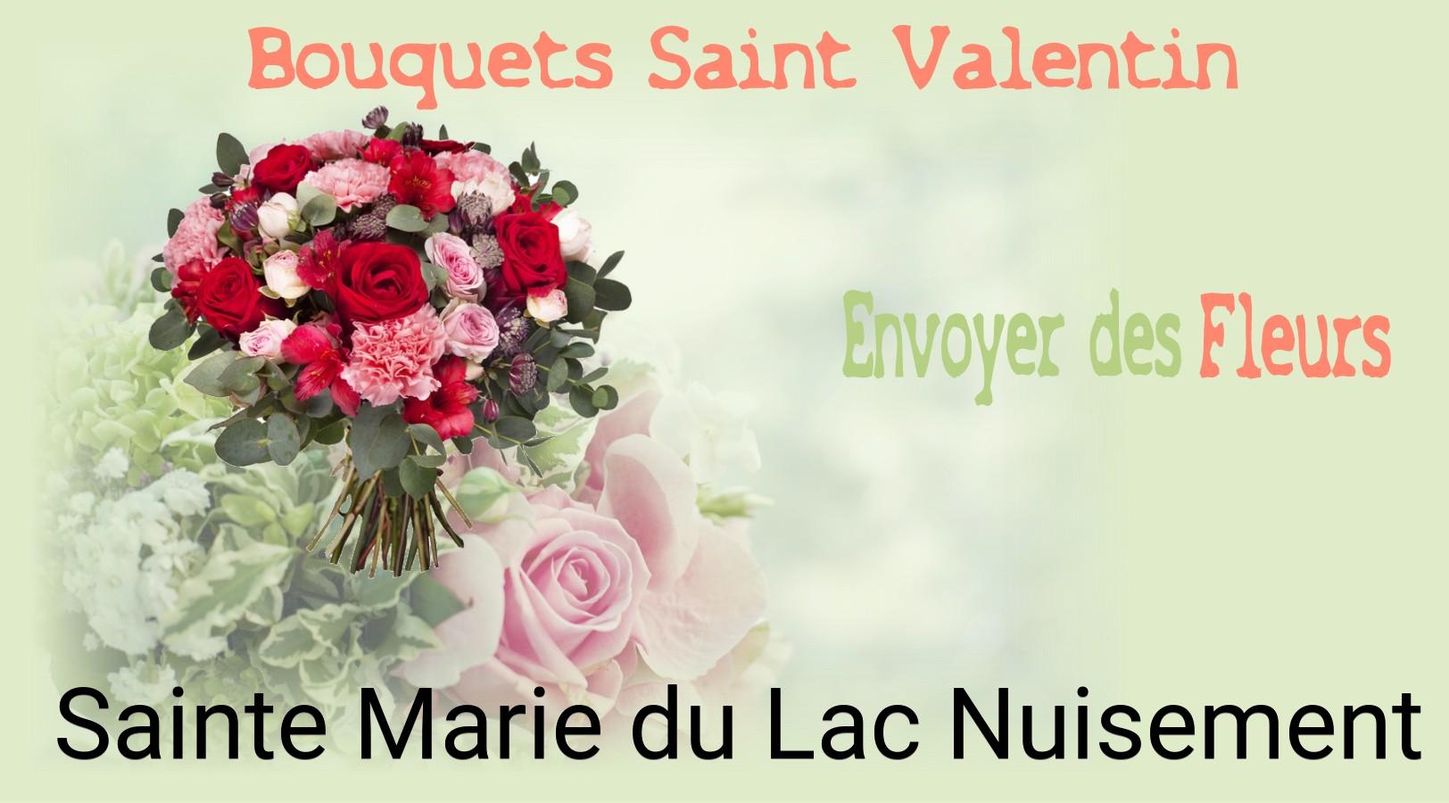 Roses de Saint-Valentin livrées à Sainte-Marie-du-Lac-Nuisement
